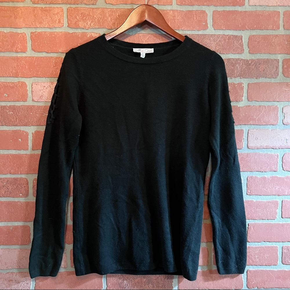 Laced Shoulder Lightweight Sweater